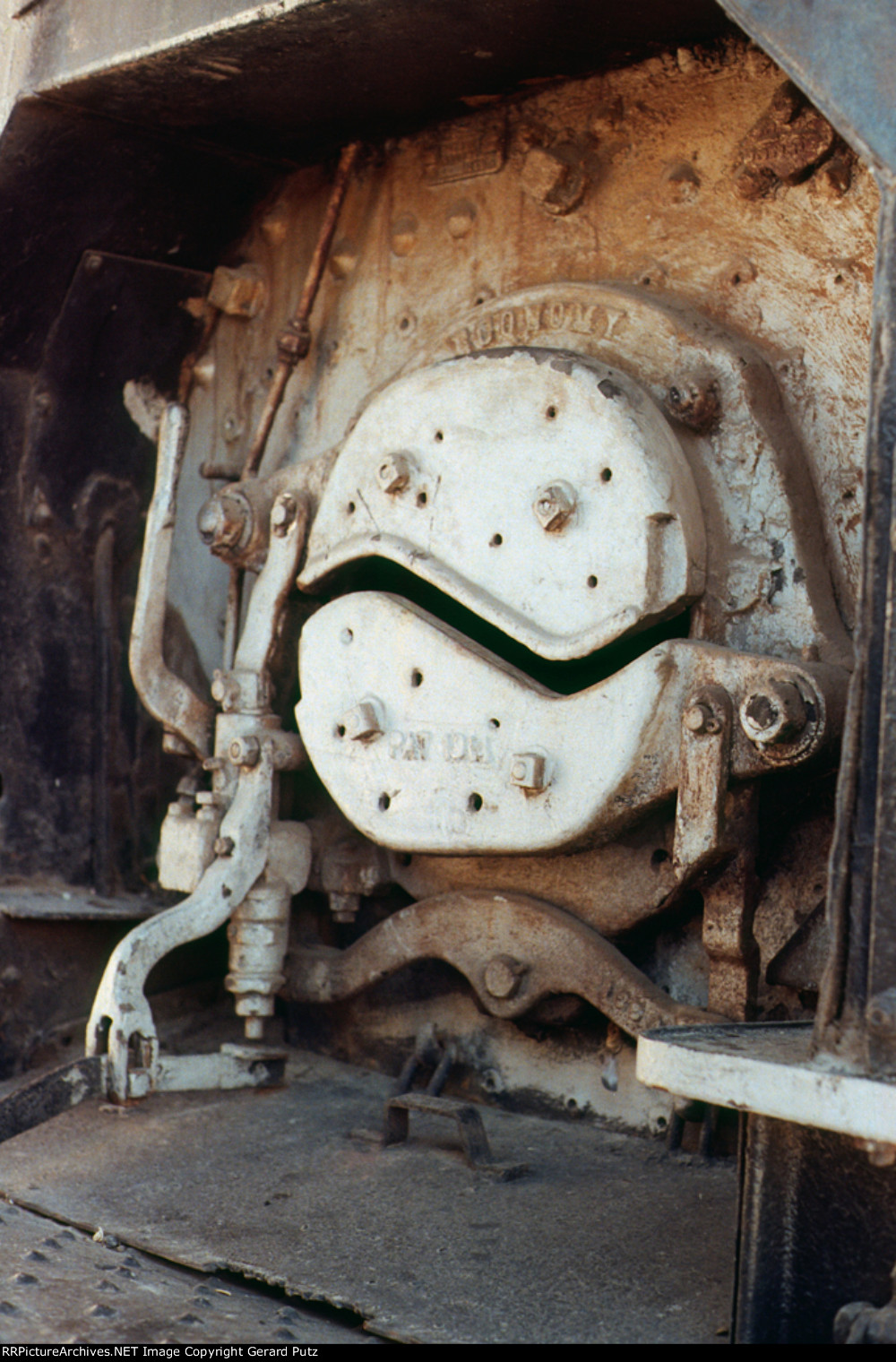 Fire door of D&RGW 2-8-0 #223